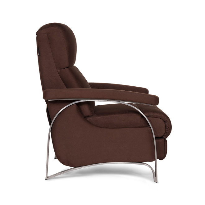 Single Seater Push Back Recliner - 645 (Brown)