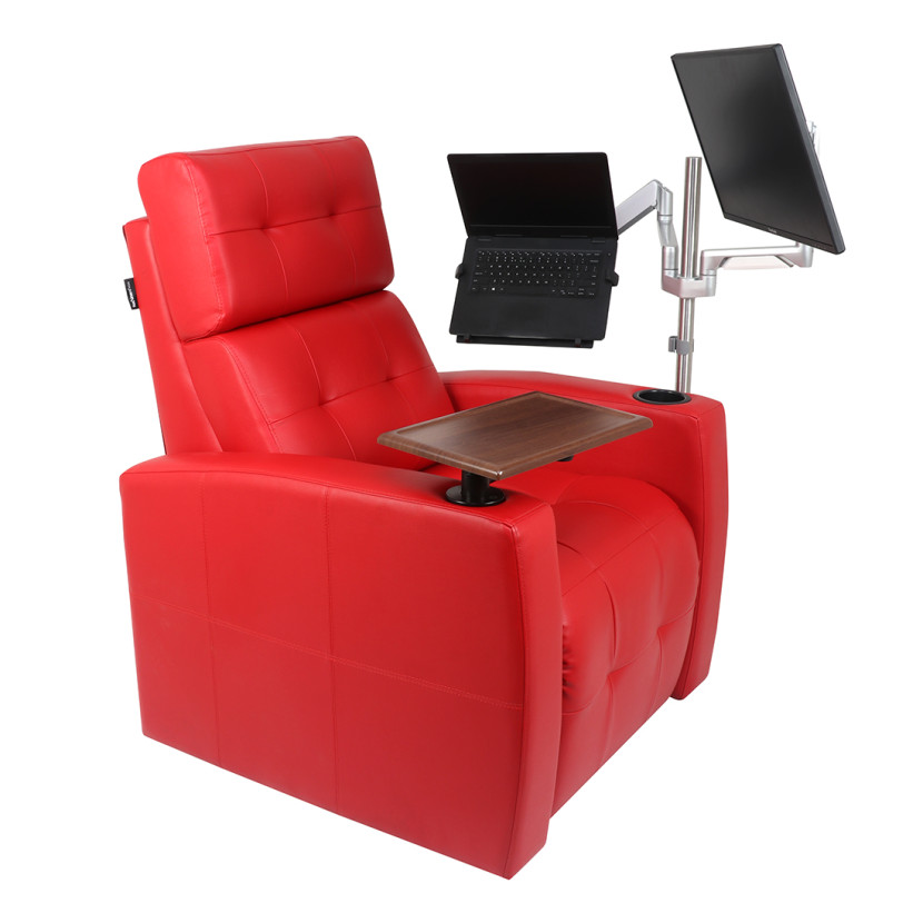 Work From Home Recliner - Flix (Red)
