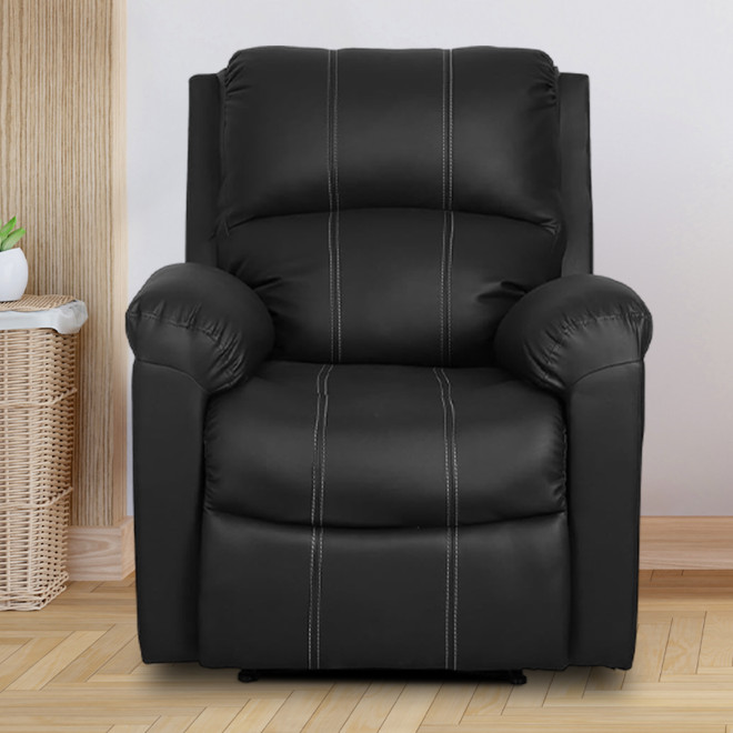 Single Seater Recliner - Spino (Black)