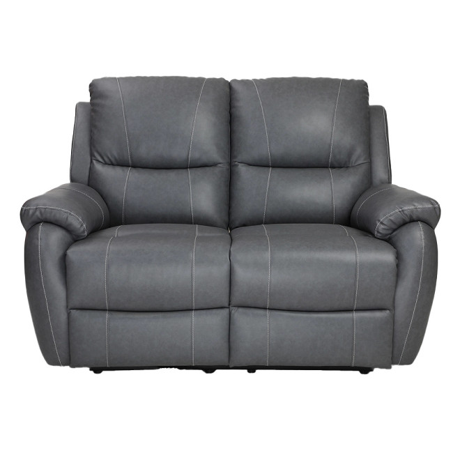 Two Seater Recliner Sofa - Lite (Grey Two Tone)