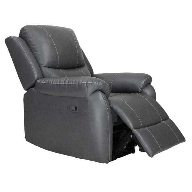 Single Seater Manual Recliner - Lite (Grey) 