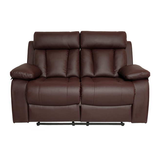 Two Seater Recliner Sofa - Magna (Brown)