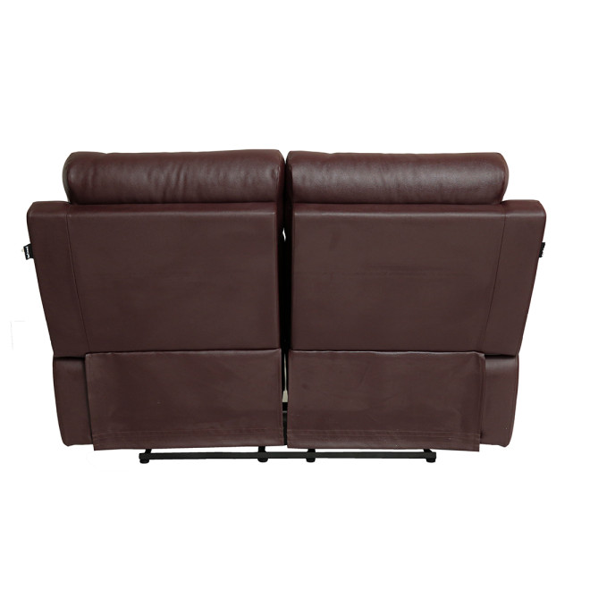 Two Seater Recliner Sofa - Magna (Brown)