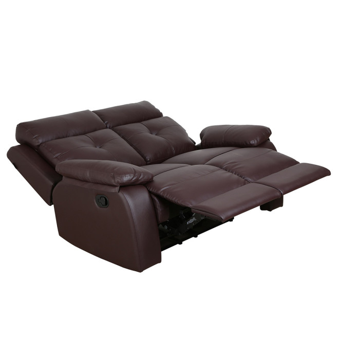Two Seater Recliner Sofa - Ohio (Brown)