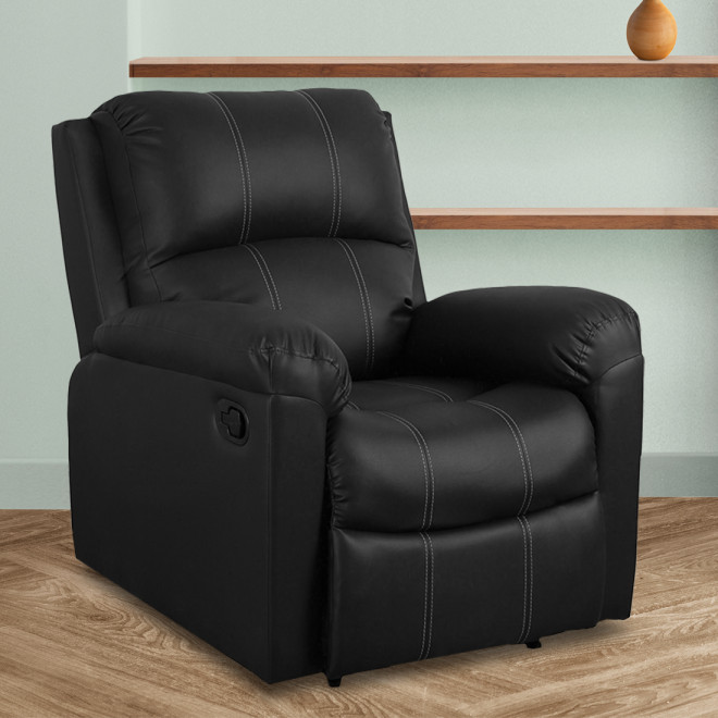 Single Seater Recliner - Spino (Black)