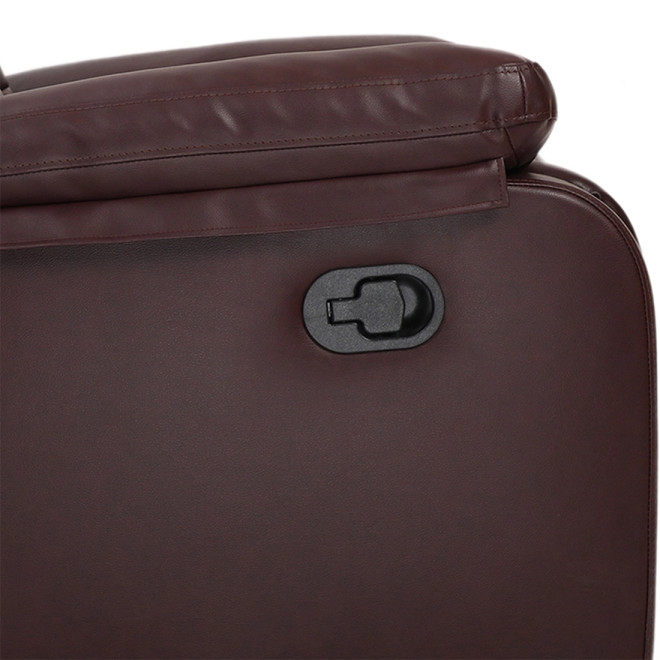 Two Seater Recliner Sofa - Tango (Cherry Two Tone)