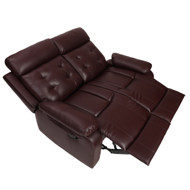 Two Seater Recliner Sofa - Tango (Cherry Two Tone)