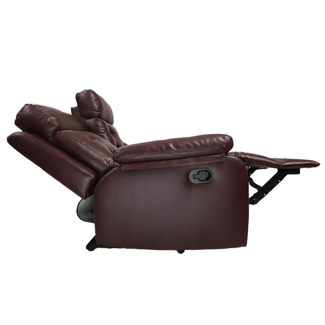 Three Seater Recliner Sofa - Tango (Cherry Two Tone)