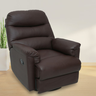 Single Seater Recliner - Wave (Brown)