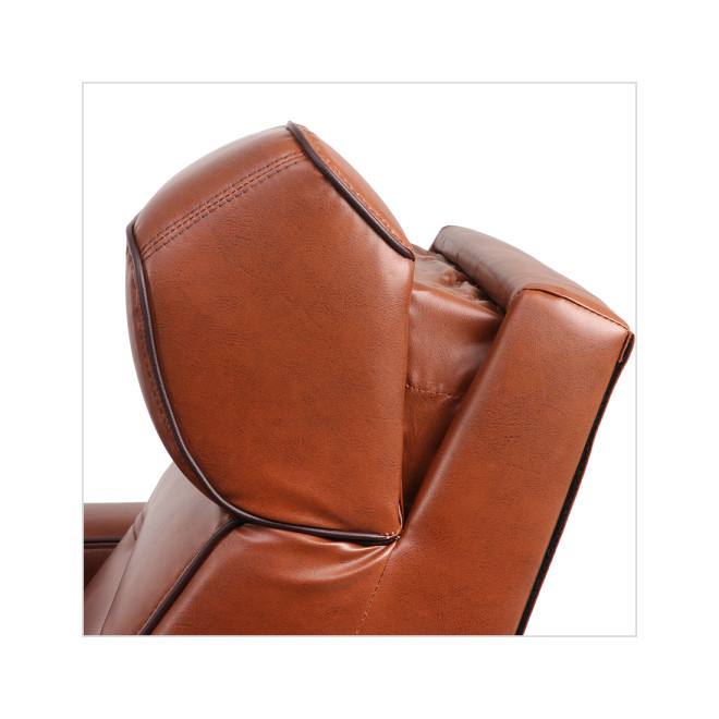 Work From Home Recliner - Zuum Executive (Whiskey Tan)